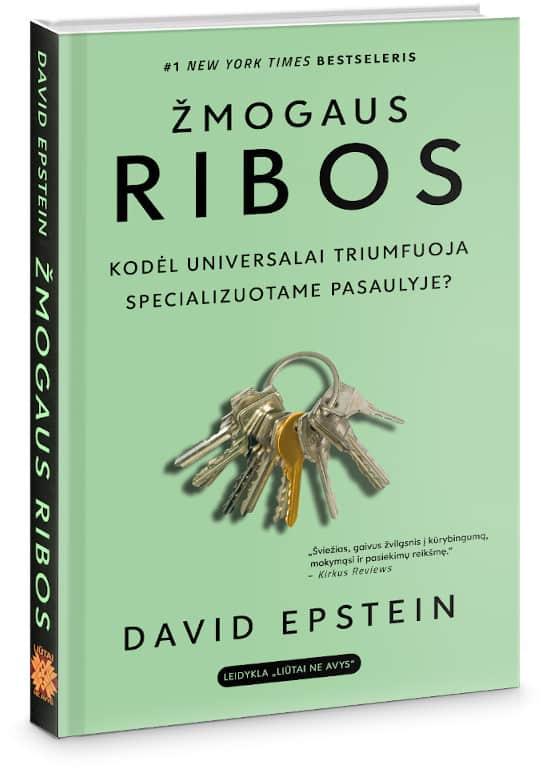 David Epstein. ŽMOGAUS RIBOS: kodėl universalai triumfuoja specializuotame pasaulyje