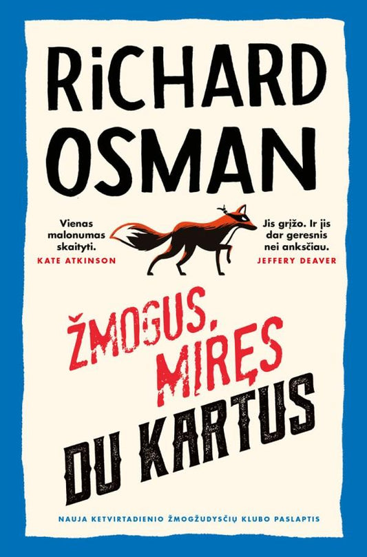 Richard Osman. Žmogus, miręs du kartus